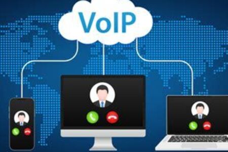 Shows VoIP options, phone, cell phone, computer